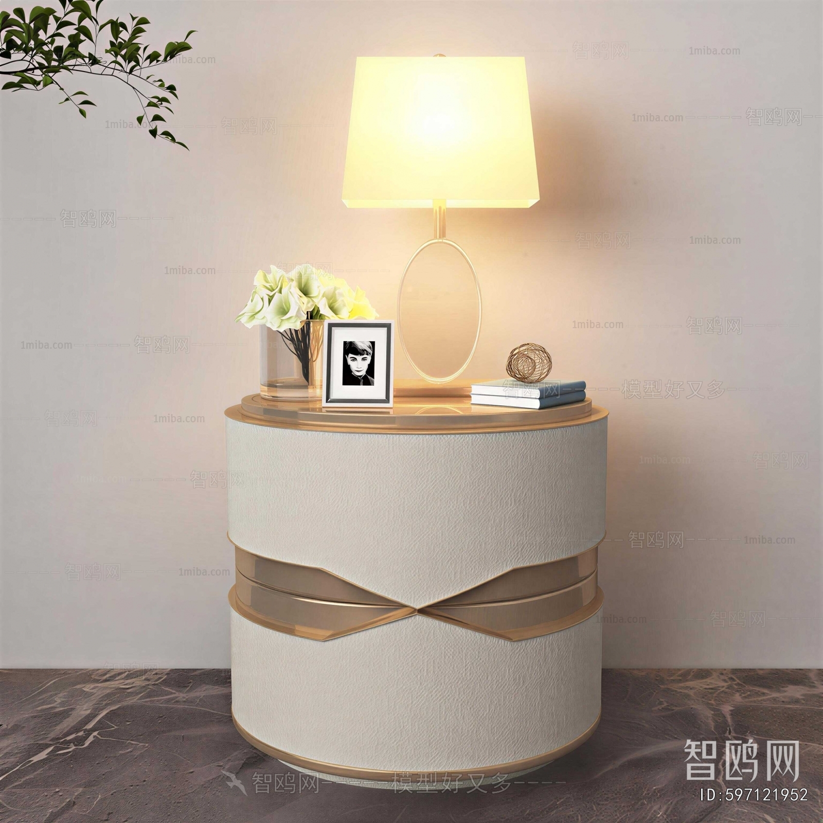 Modern Bedside Cupboard