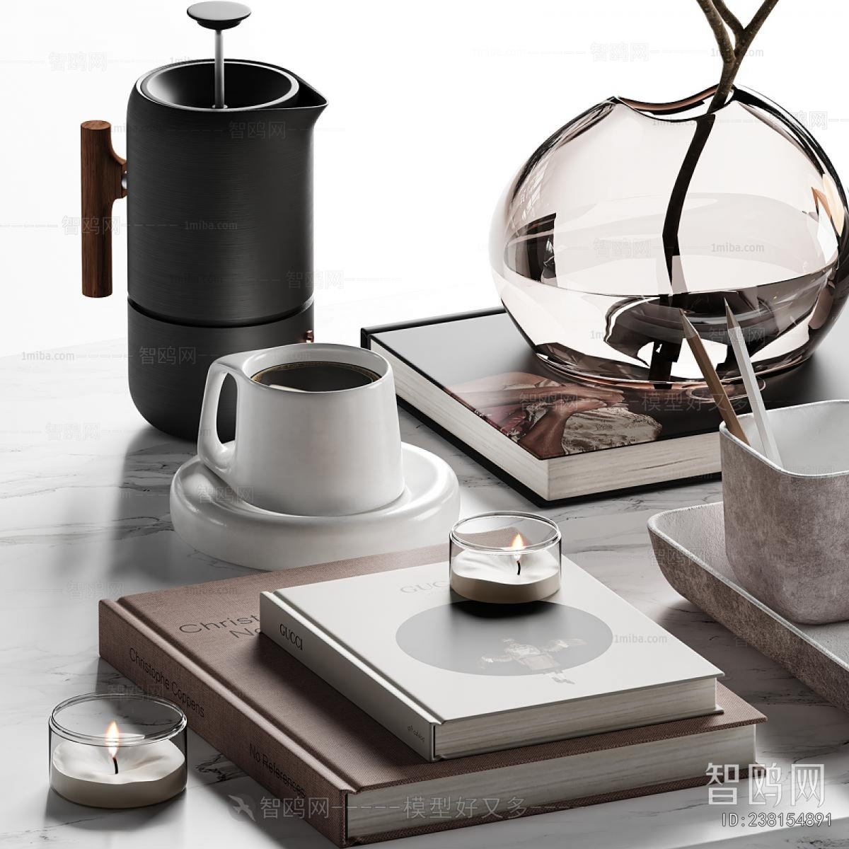 Wabi-sabi Style Decorative Set