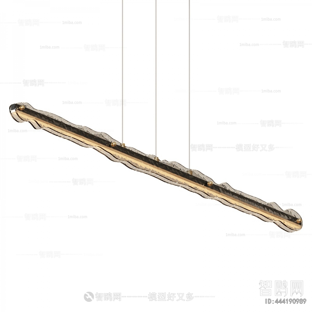 Modern Long Chandelier