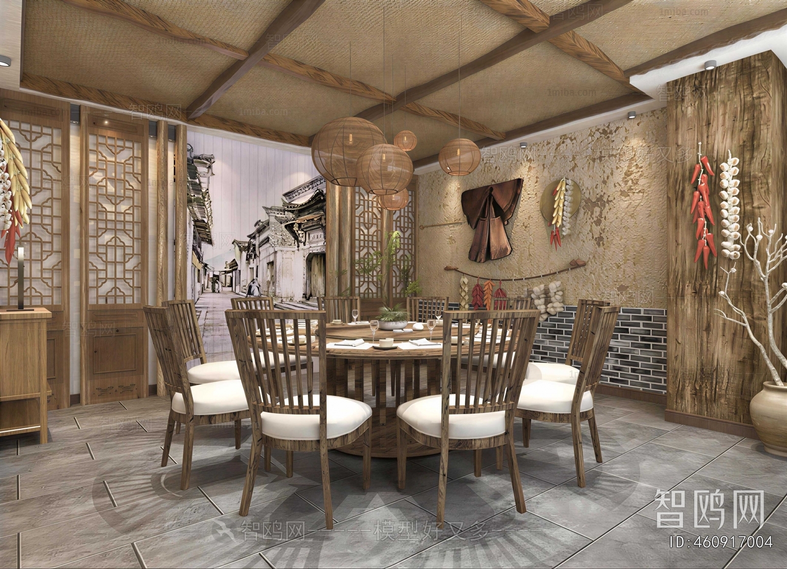 New Chinese Style Restaurant Box
