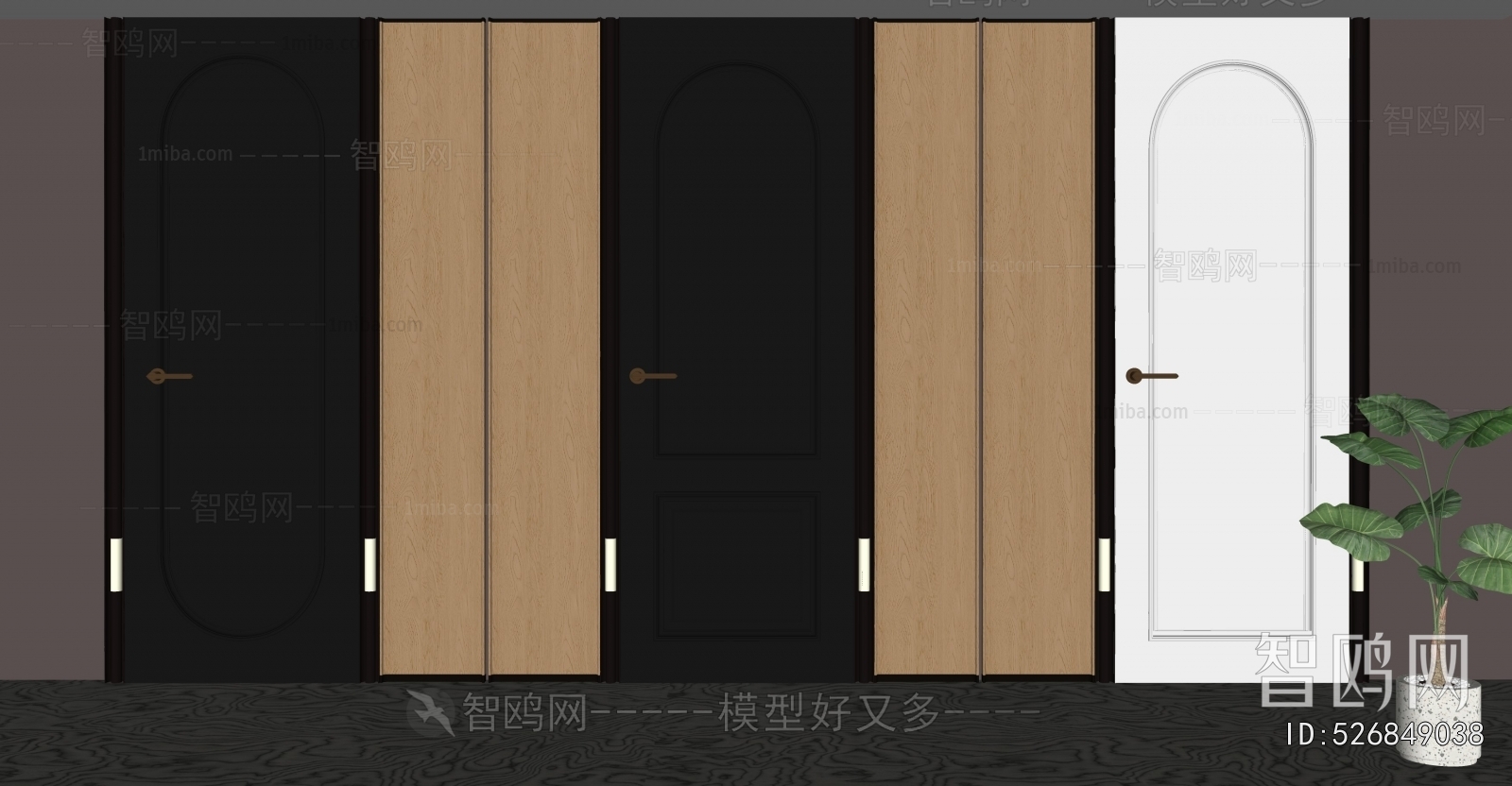 French Style Single Door
