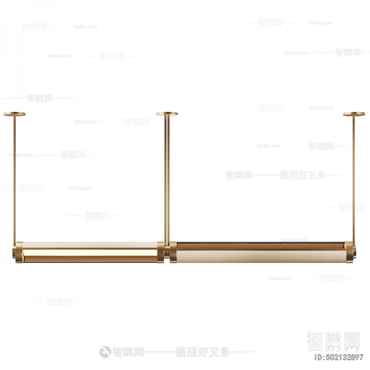 Modern Long Chandelier