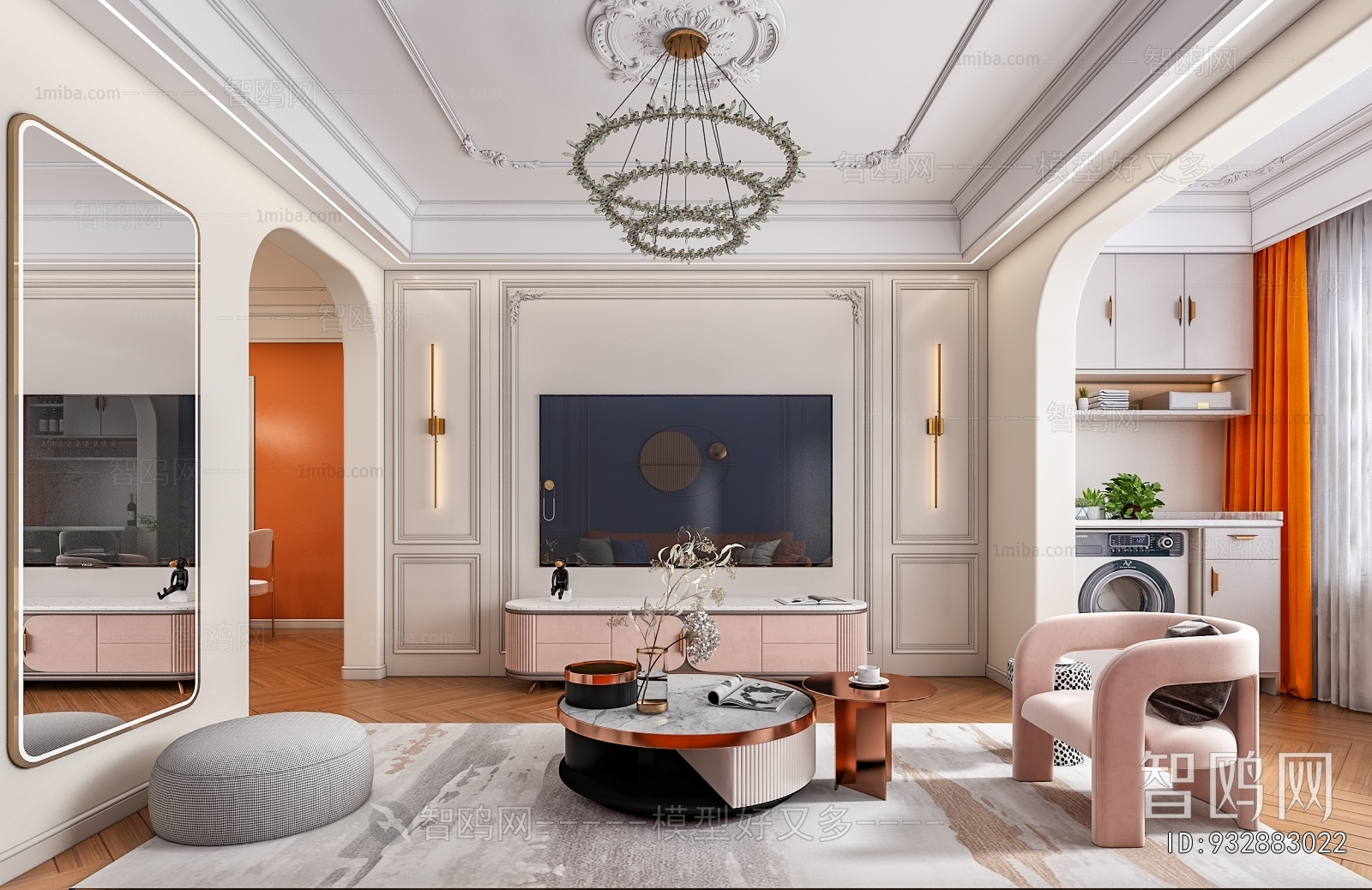 French Style A Living Room