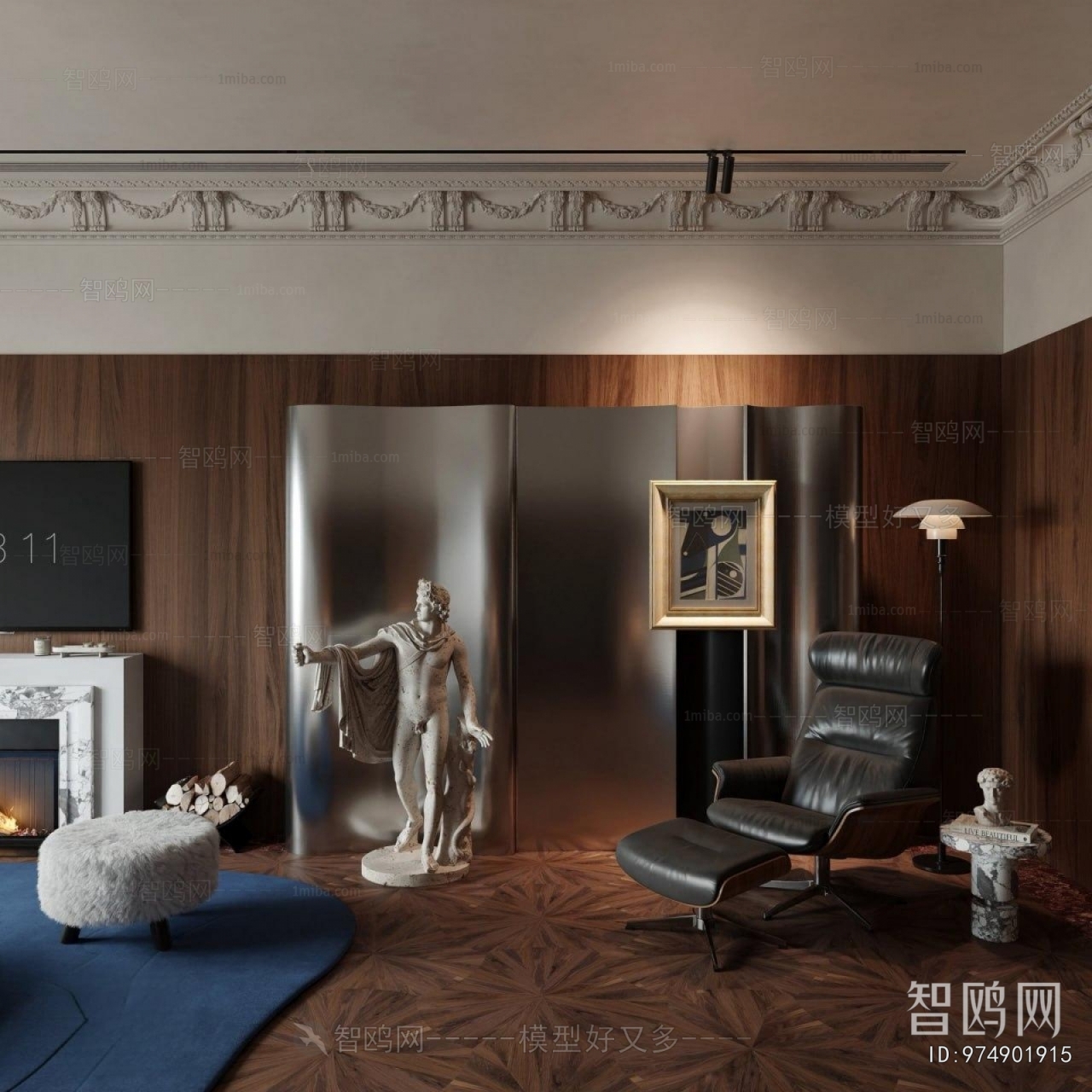 French Style A Living Room