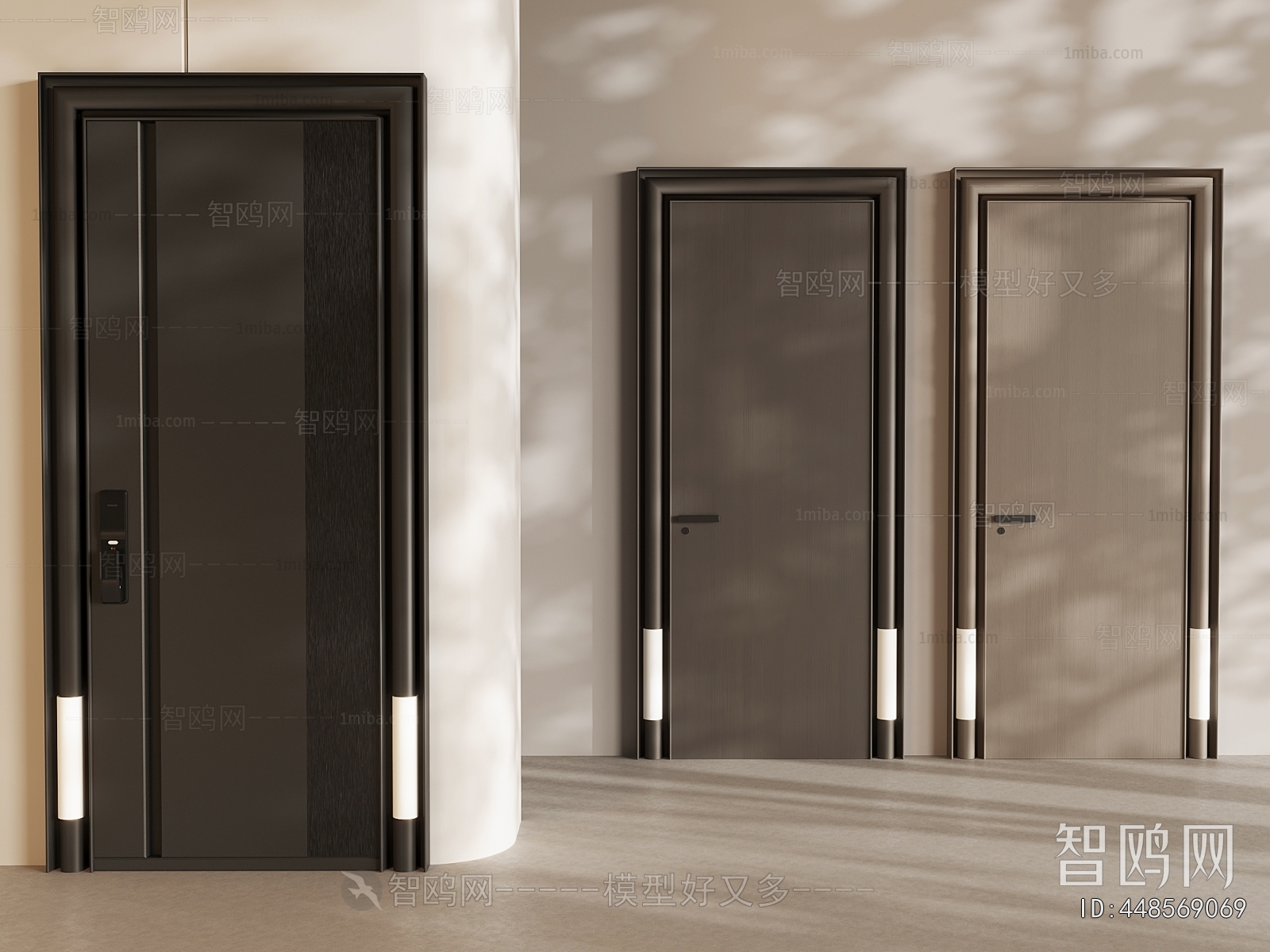 Modern Single Door