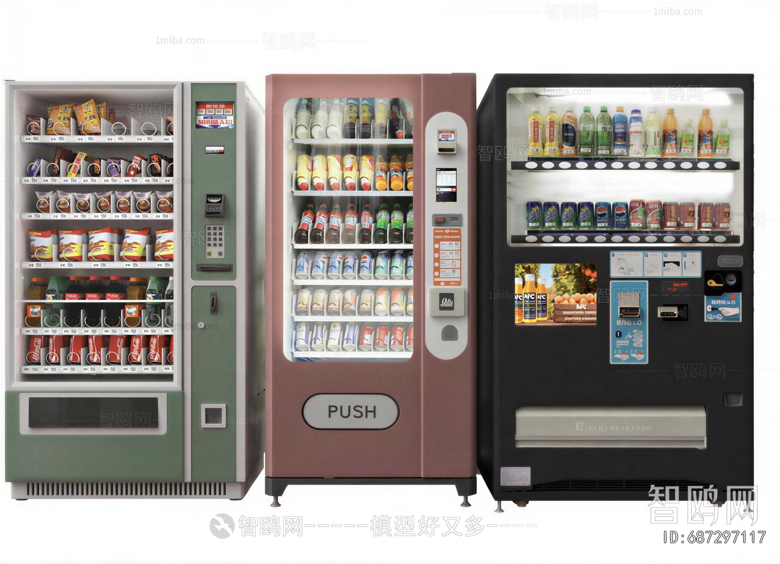 Modern Refrigerator Freezer