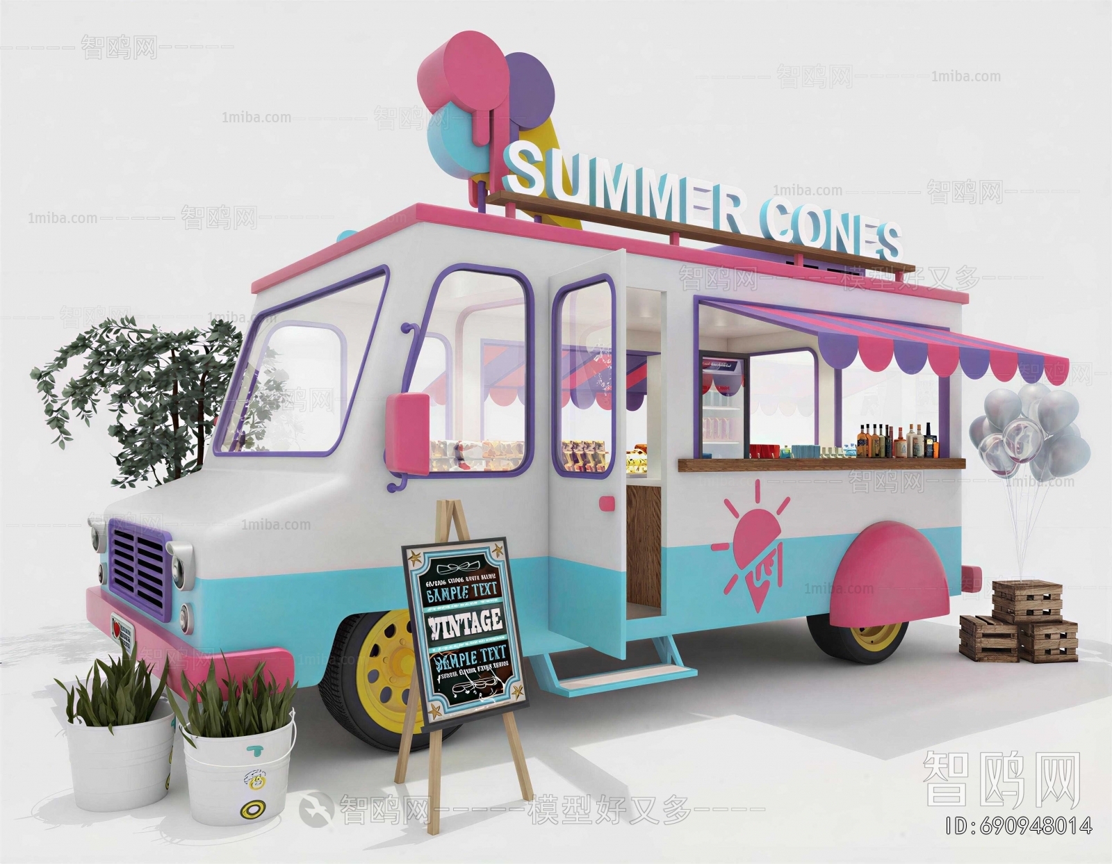 Modern Sales Vehicle