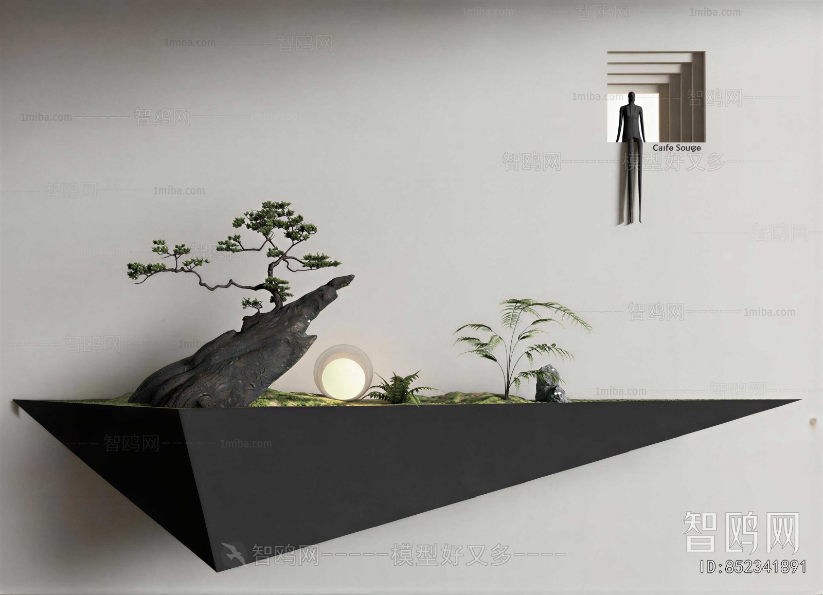 New Chinese Style Plant Landscaping