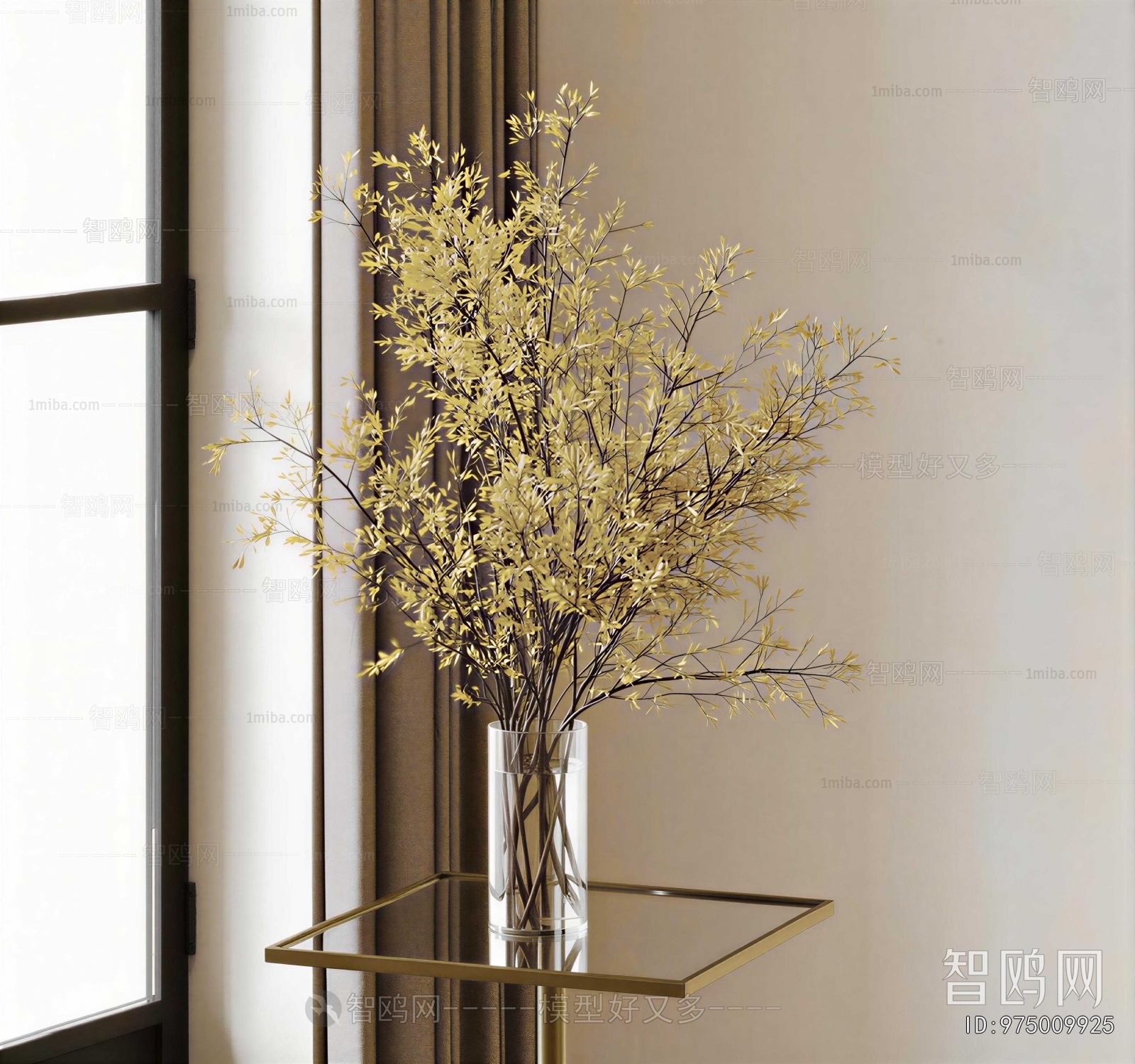 Modern Aquatic Green Plant