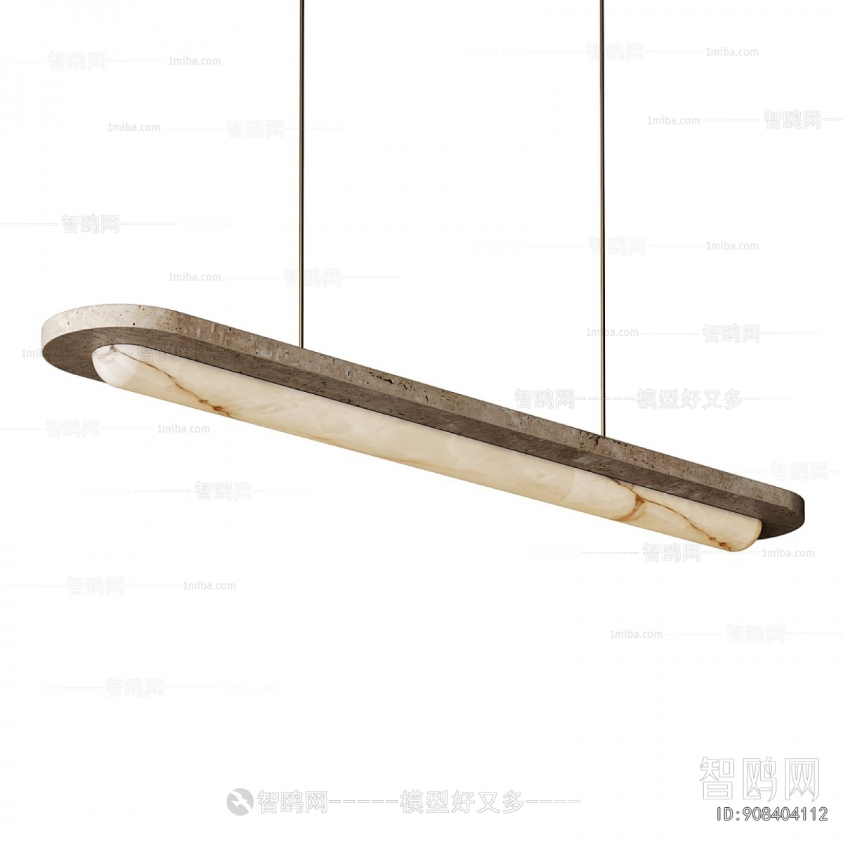 Modern Long Chandelier