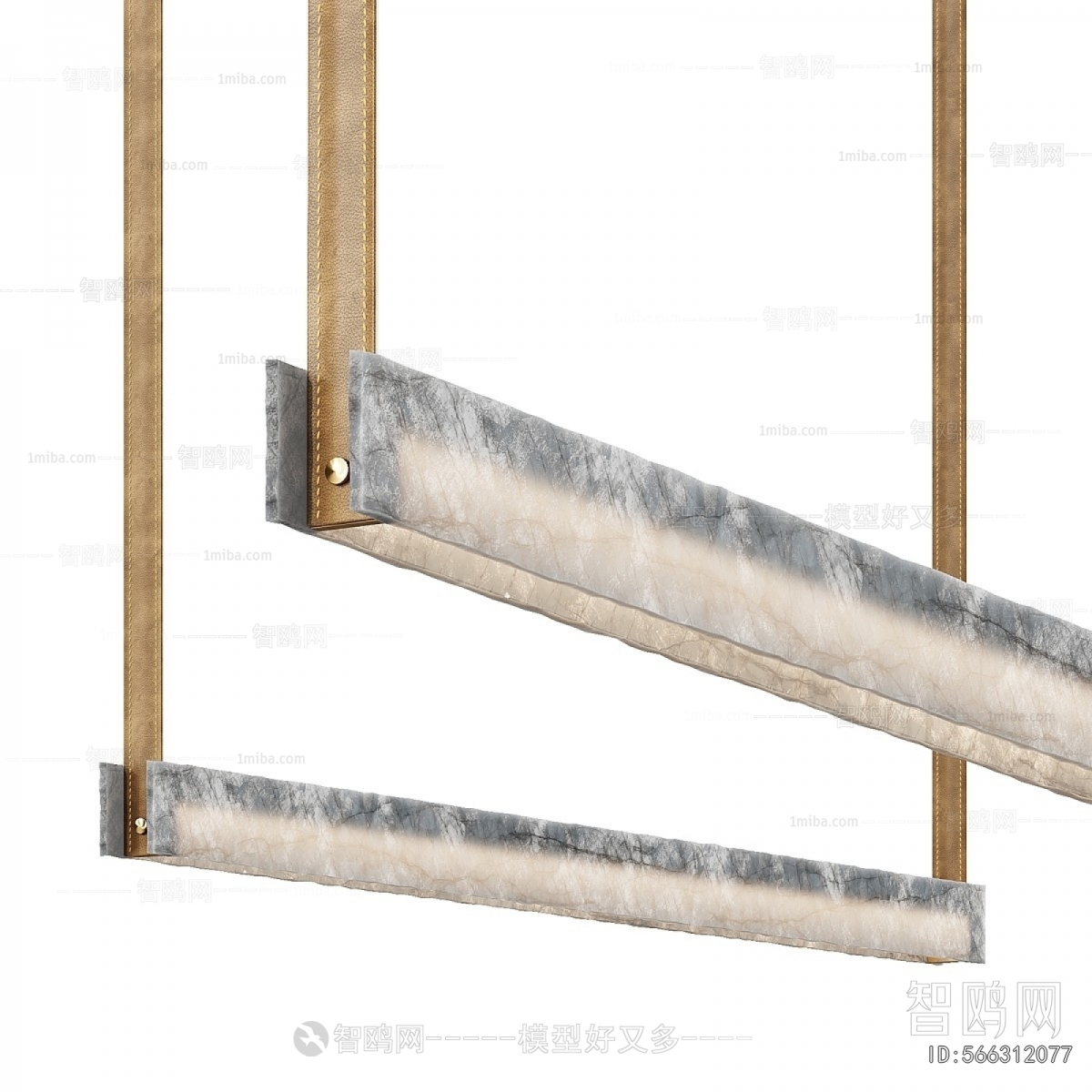 Modern Long Chandelier