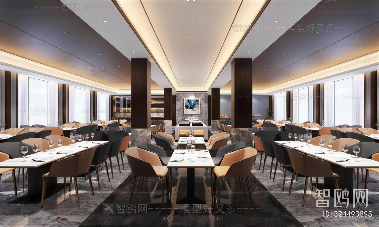 Modern Cafeteria