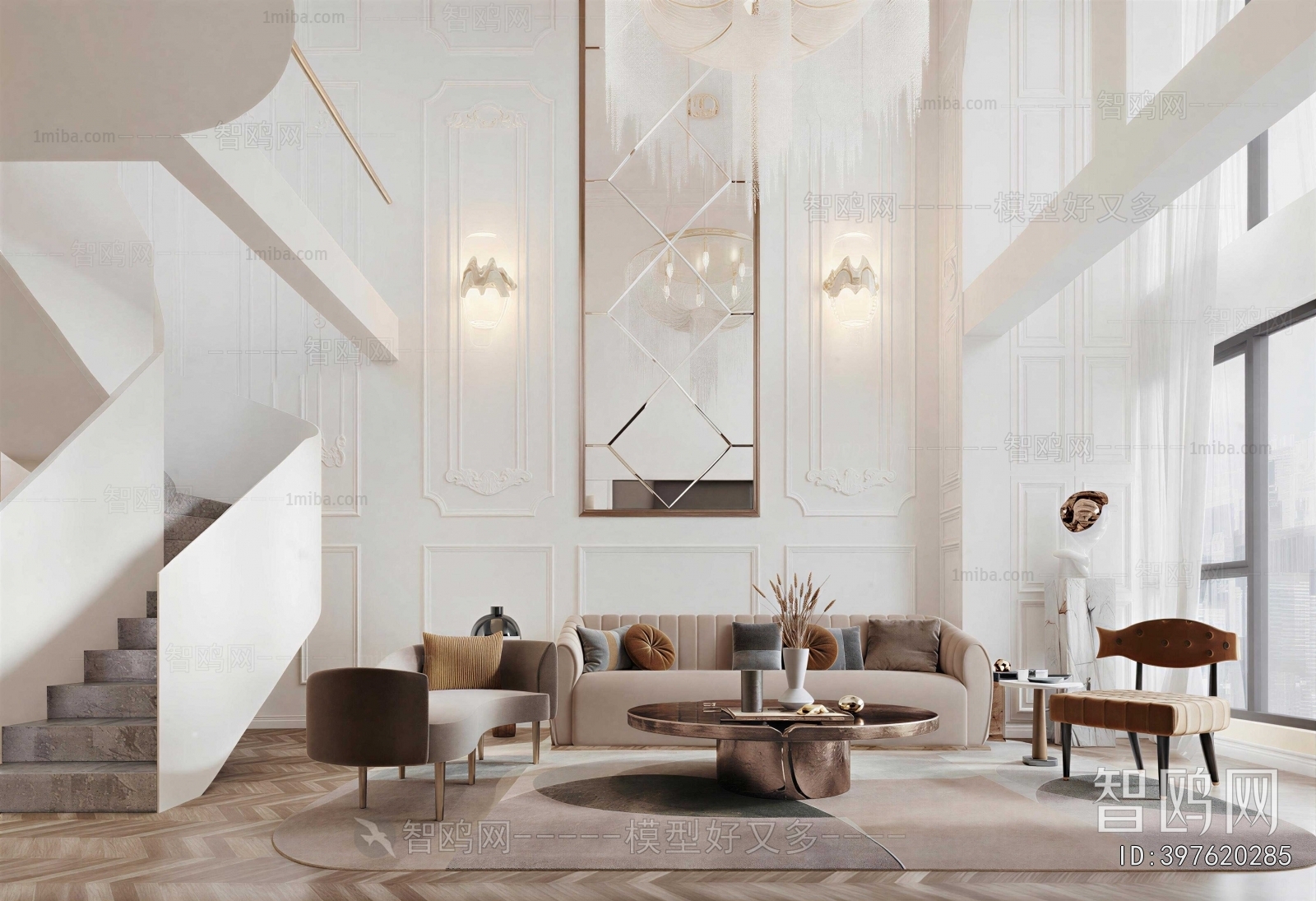French Style A Living Room