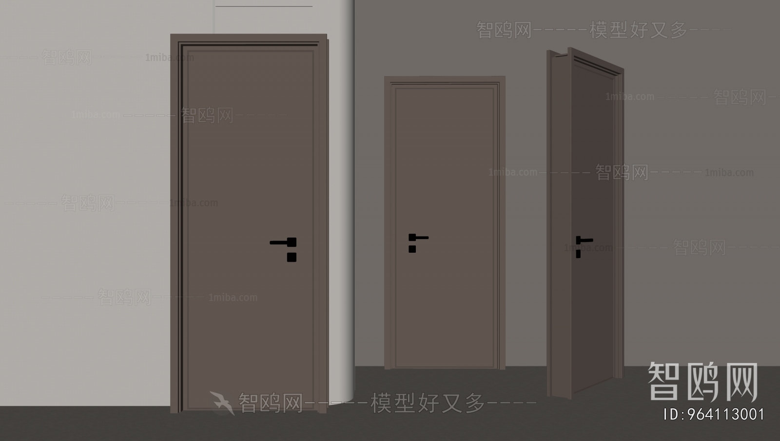 Modern Single Door