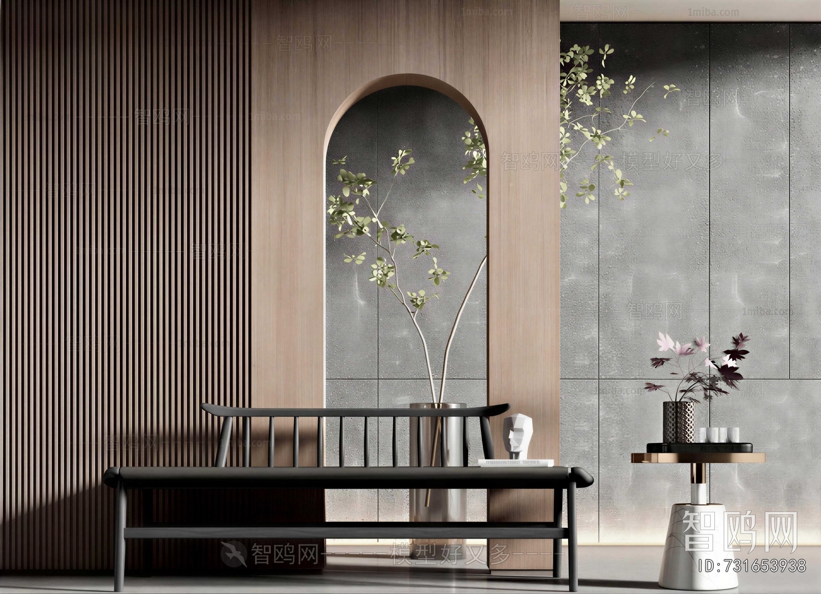New Chinese Style Lounge Chair