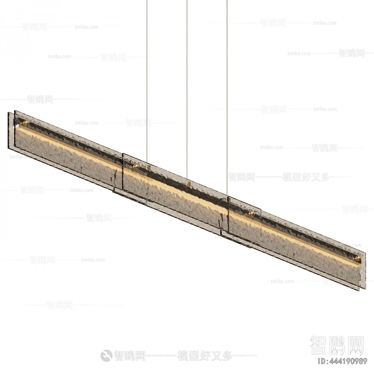 Modern Long Chandelier