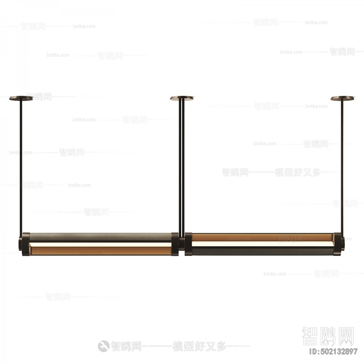 Modern Long Chandelier