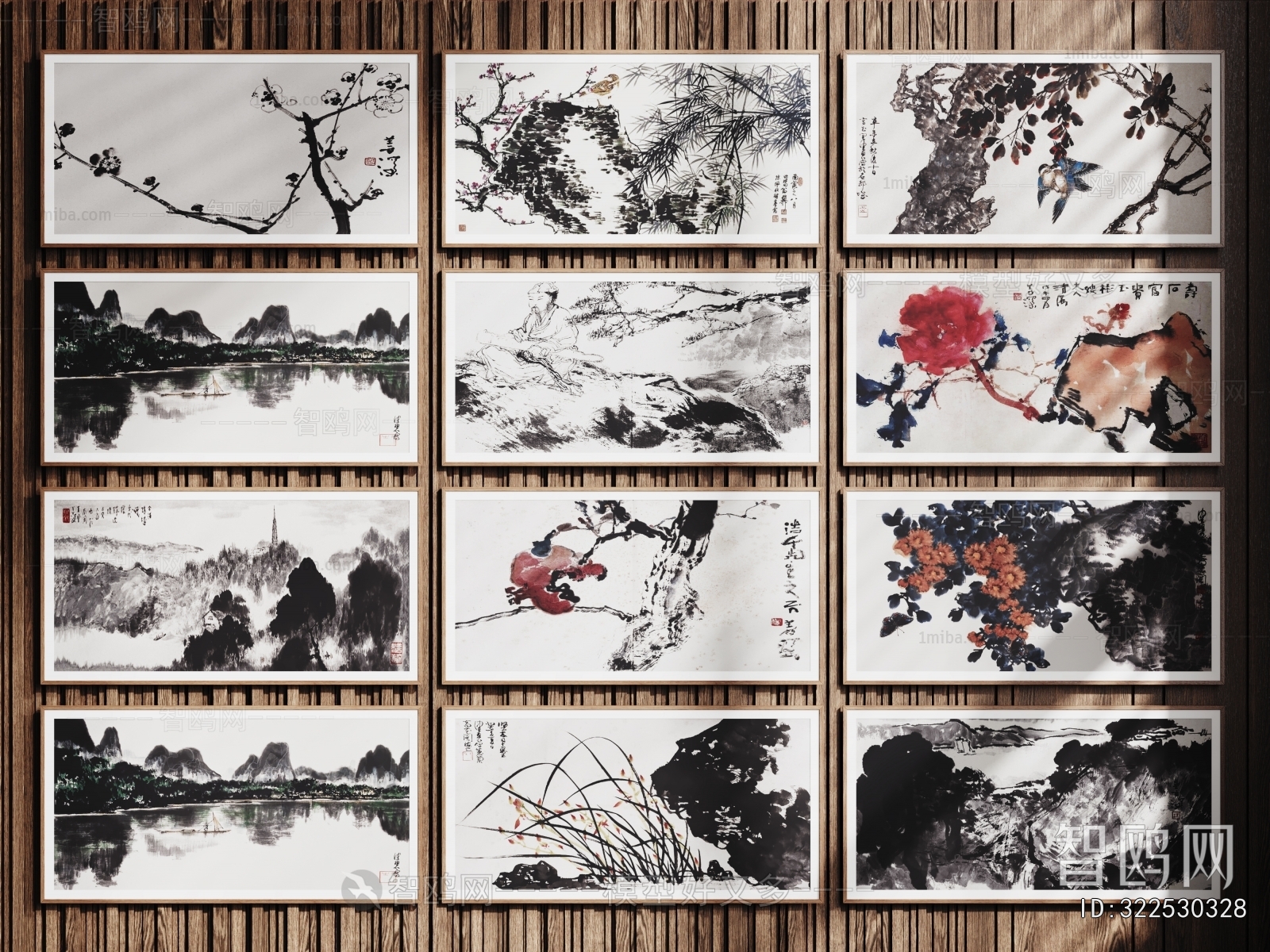 New Chinese Style Painting