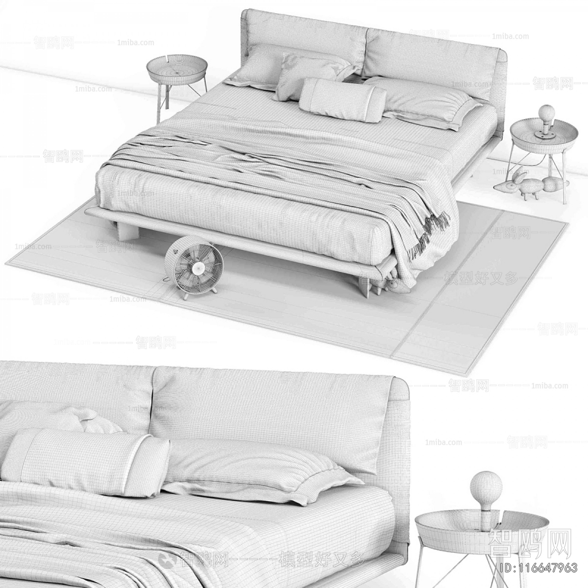 Modern Double Bed