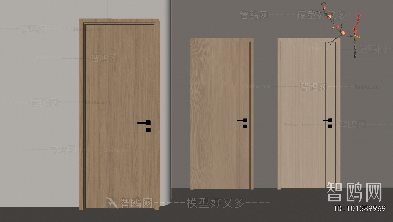 Modern Single Door