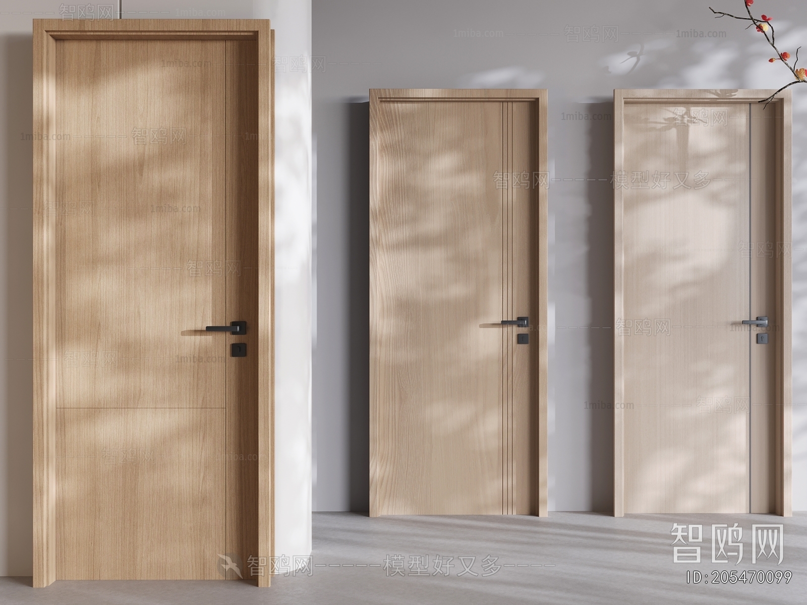 Modern Single Door