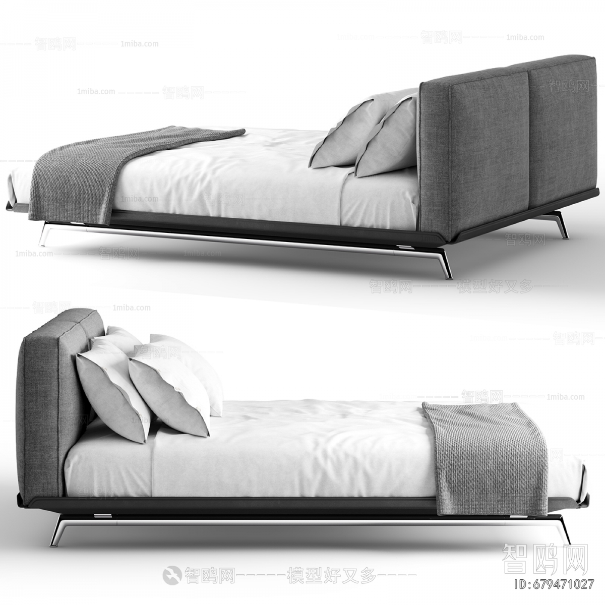 Modern Double Bed