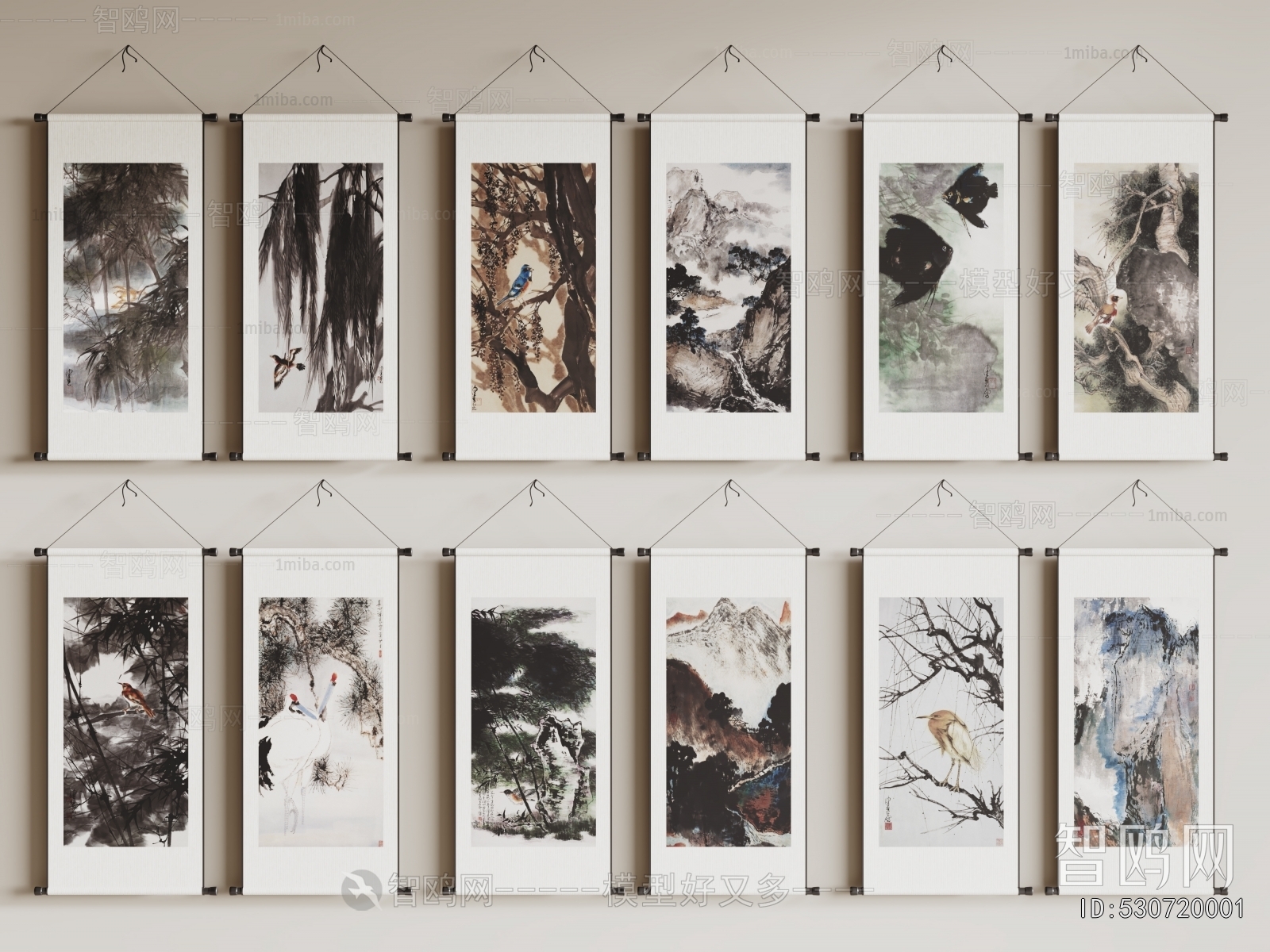 New Chinese Style Painting