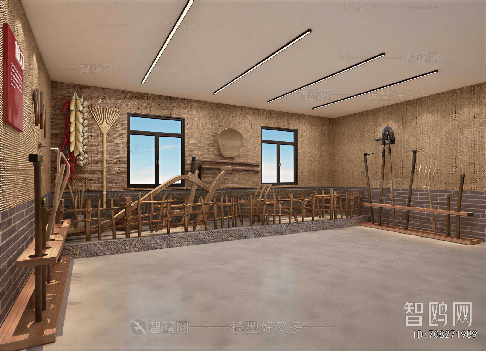 New Chinese Style Exhibition Hall