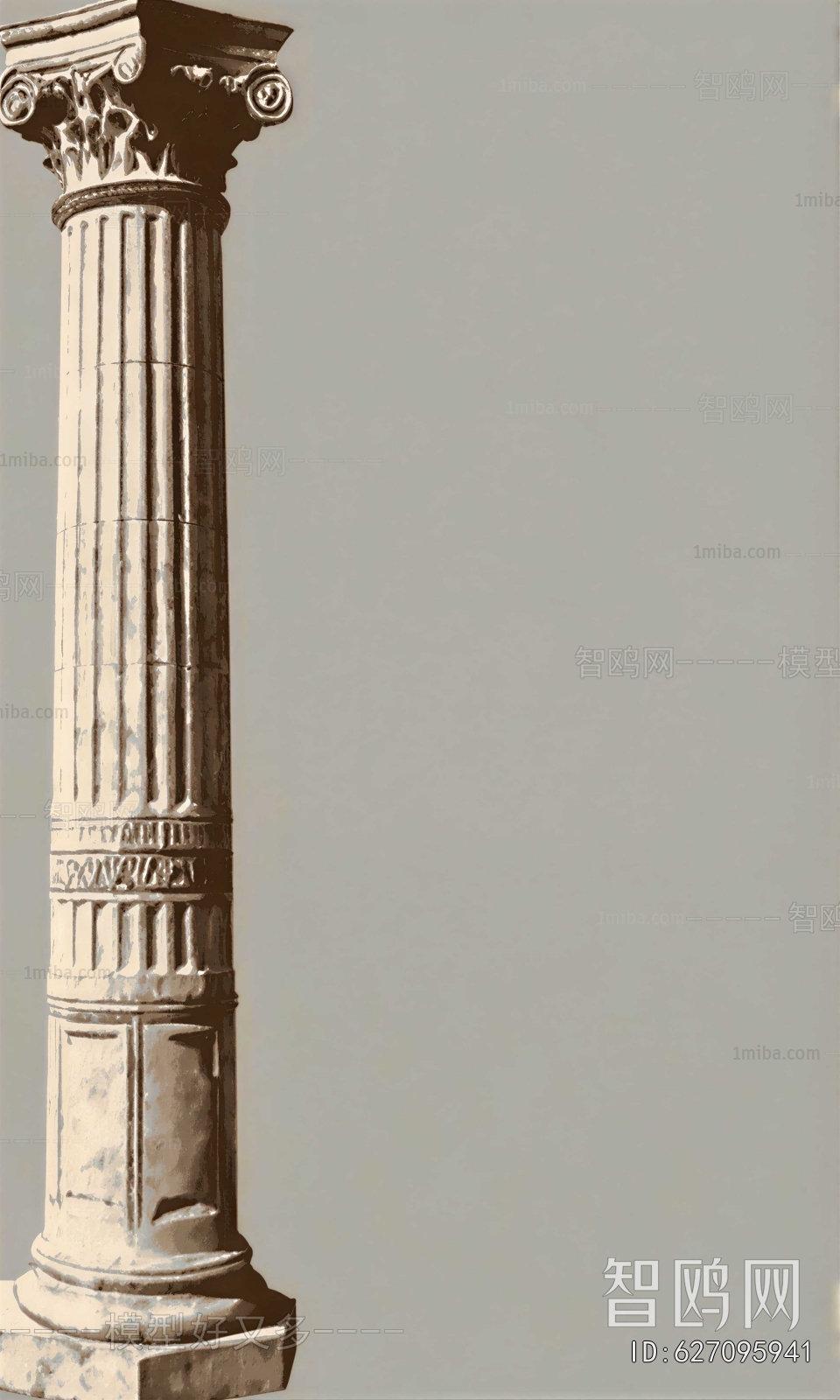 European Style Roman Pillar