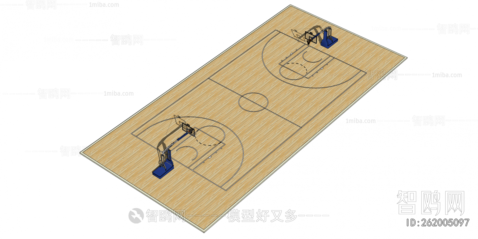 Modern Basketball Arena