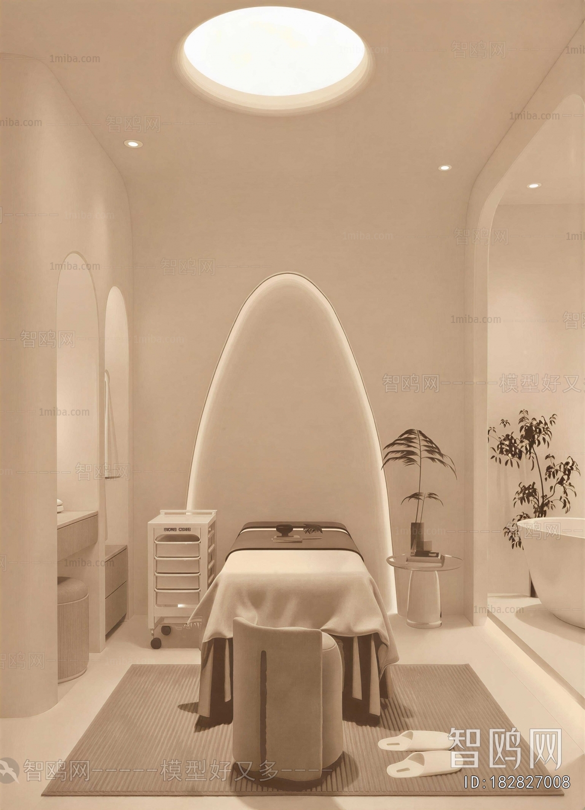 Wabi-sabi Style SPA Beauty