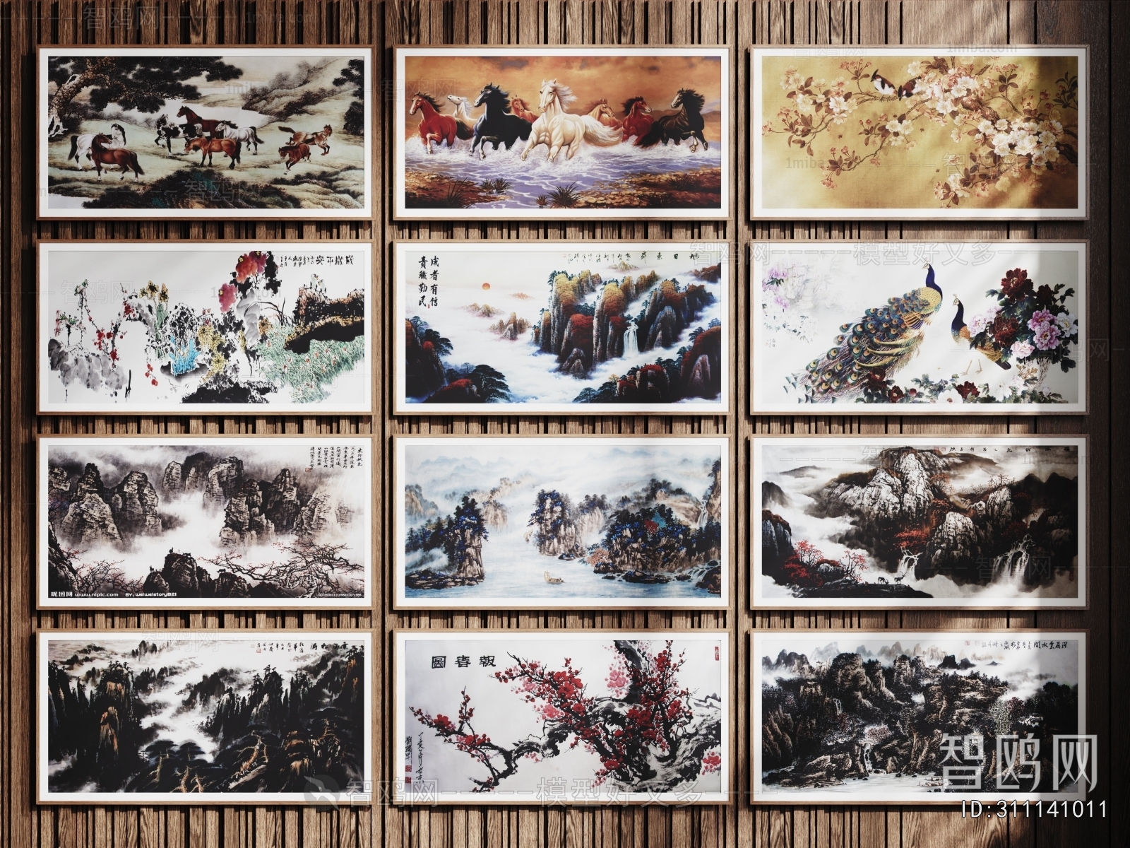 New Chinese Style Painting