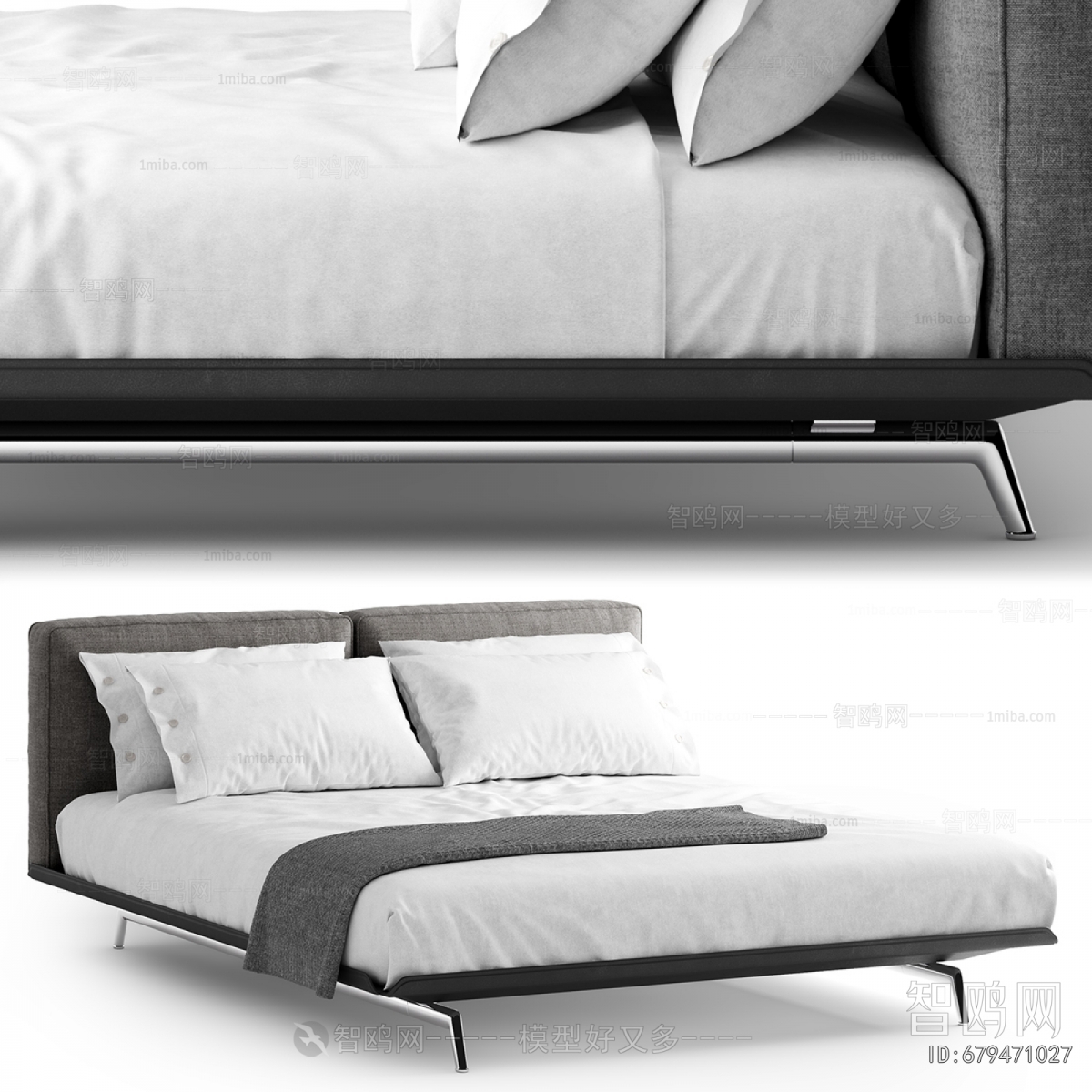 Modern Double Bed