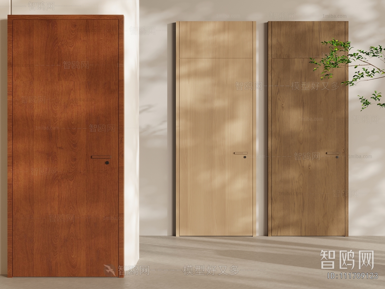 Modern Single Door