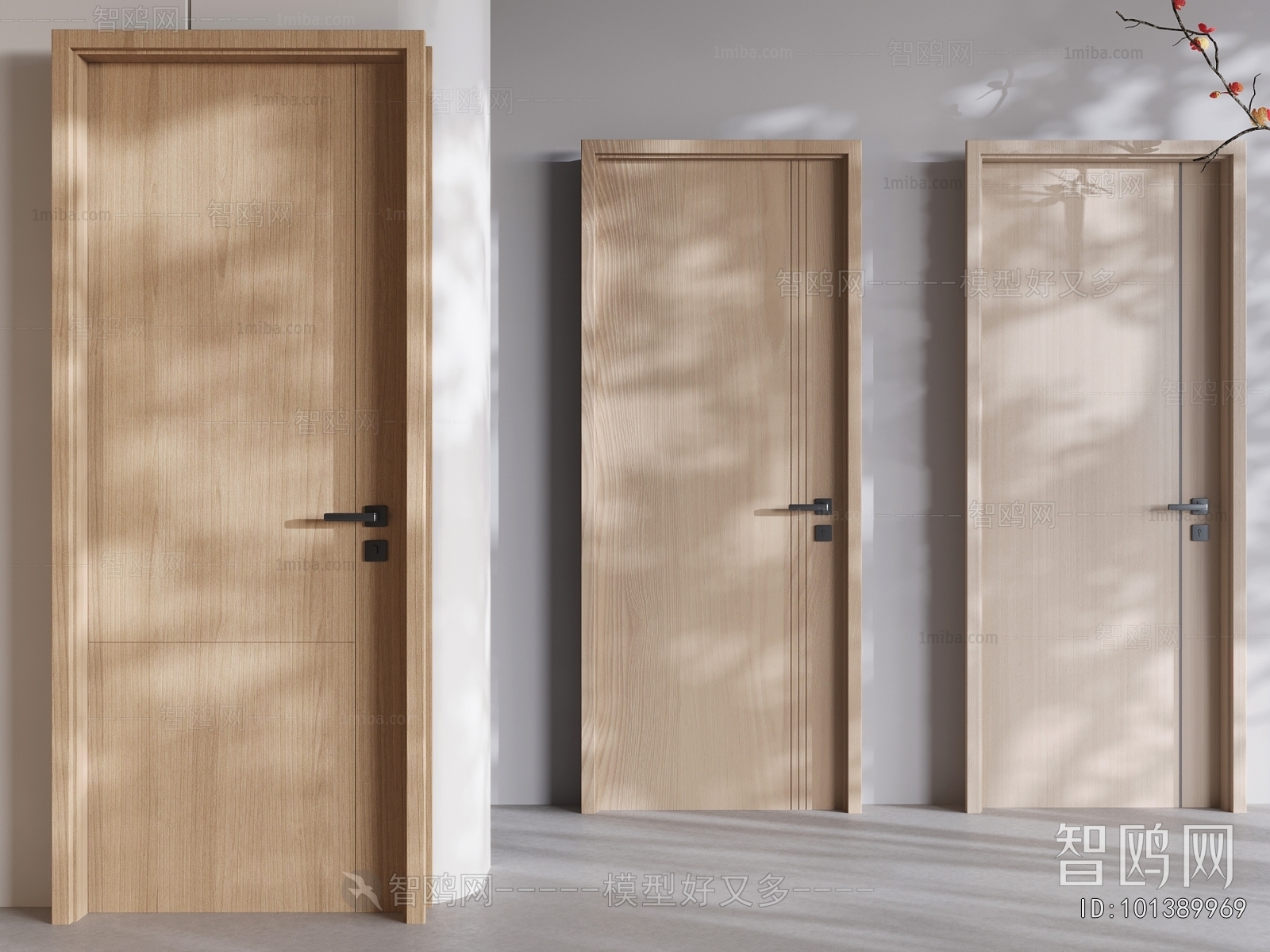 Modern Single Door