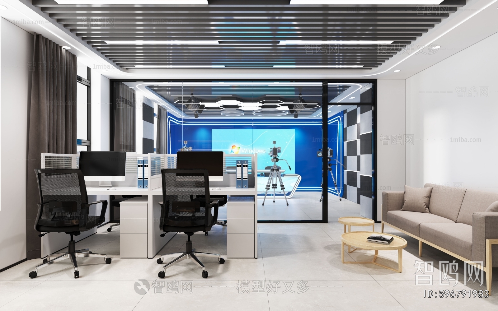 Modern Studio/Recording Studio/Live Room