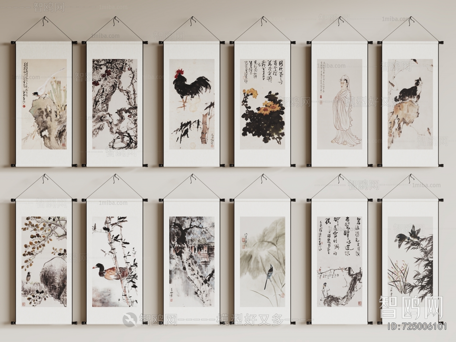 New Chinese Style Painting
