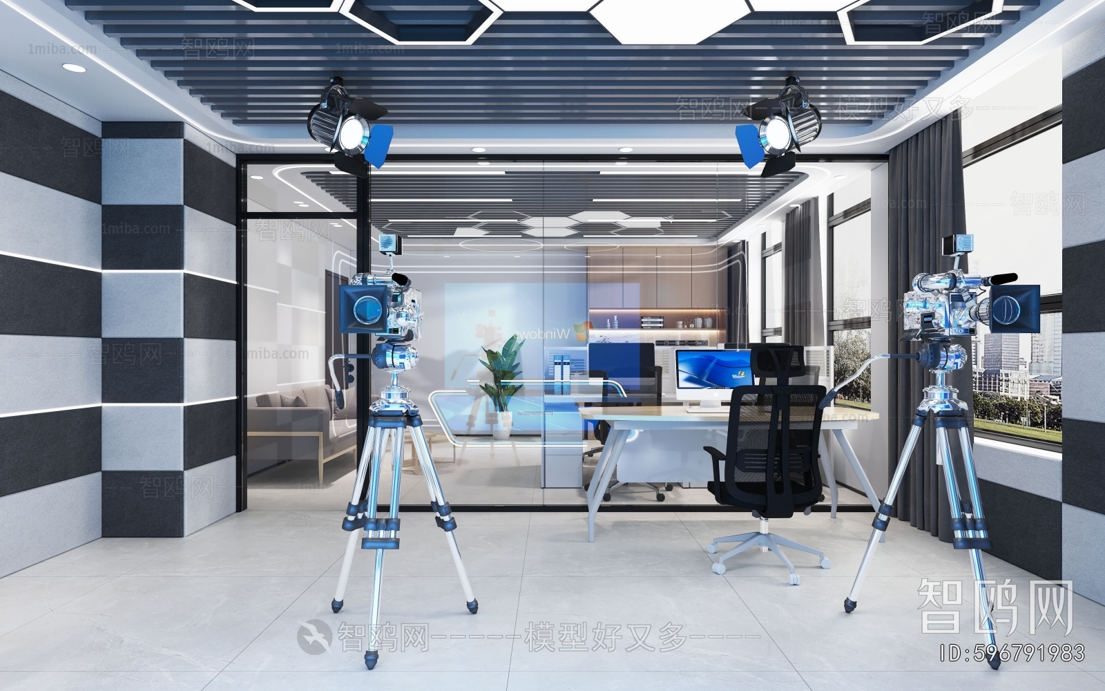 Modern Studio/Recording Studio/Live Room