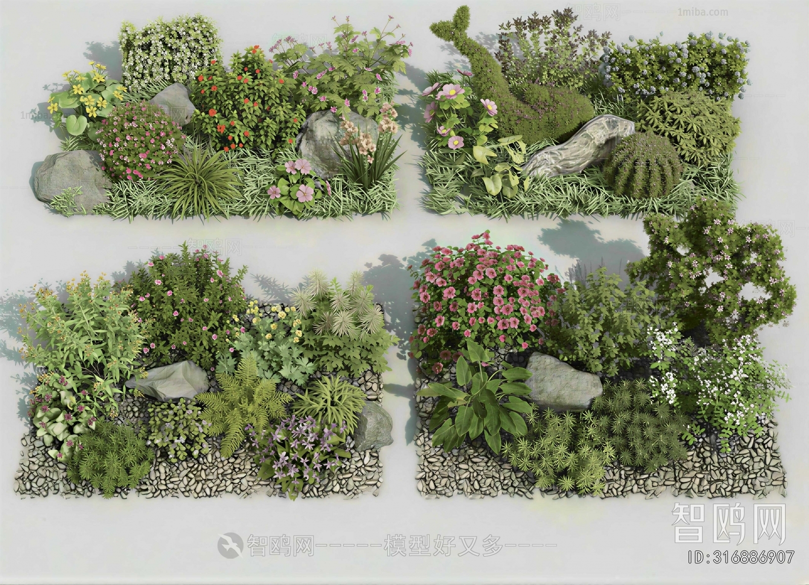 Modern Shrubbery