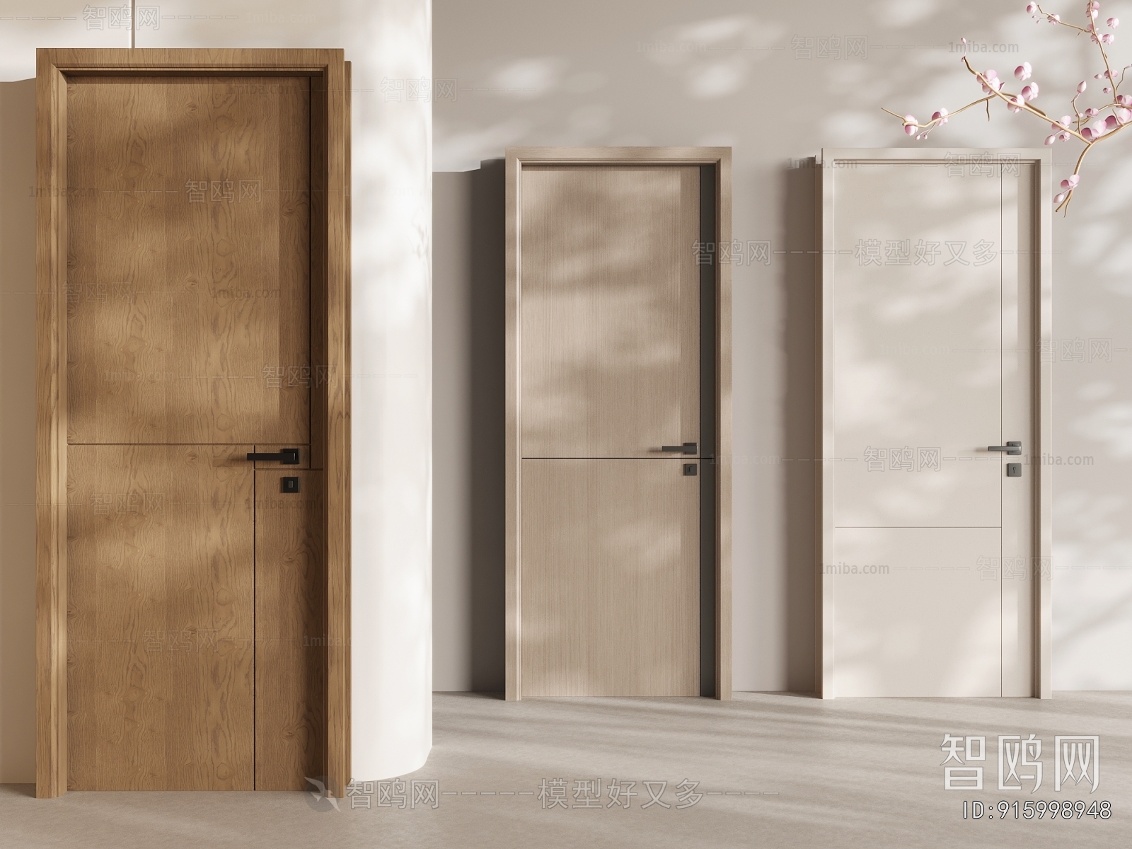Modern Single Door