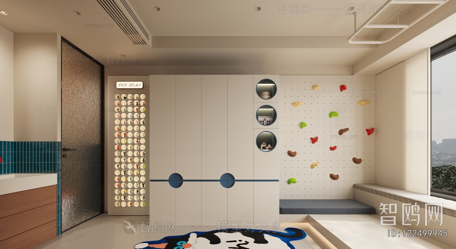 Modern Boy's Room And Son's Room
