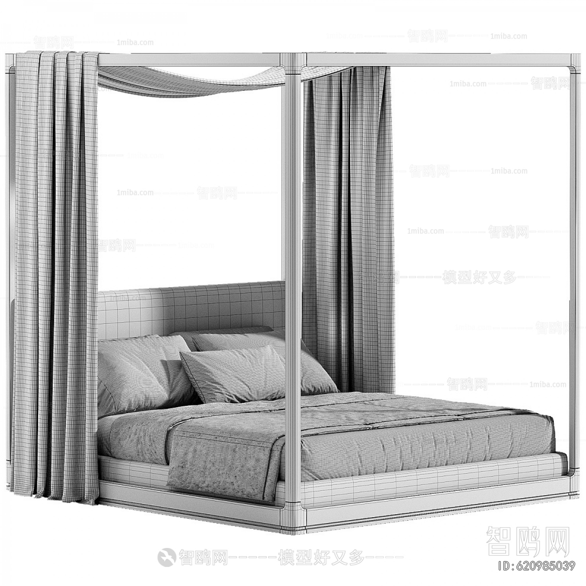 Modern Double Bed