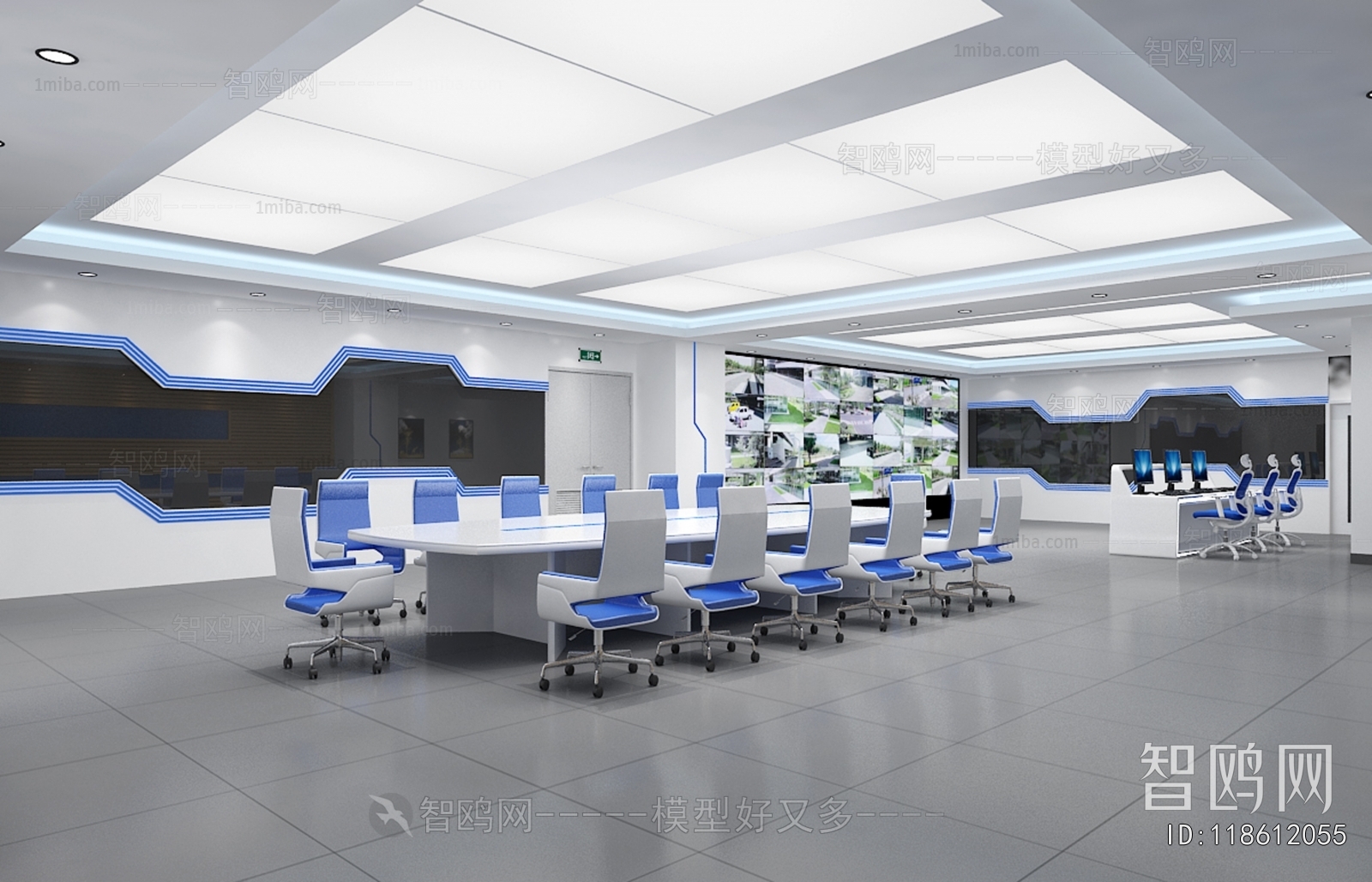 Modern Monitor Room