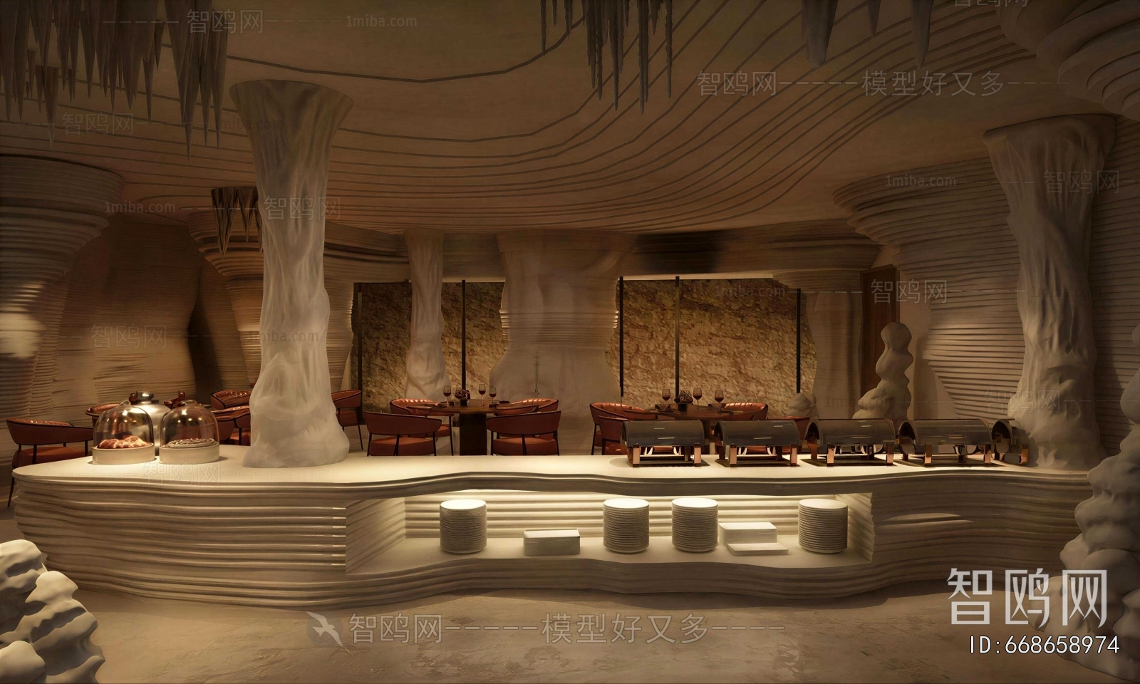 Wabi-sabi Style Restaurant
