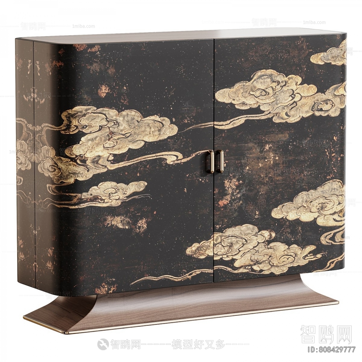 New Chinese Style Decorative Cabinet