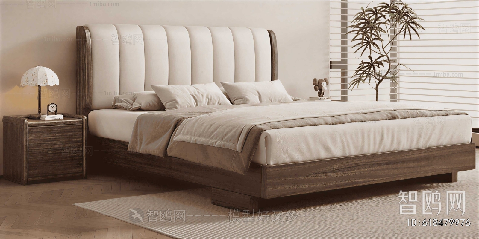 Modern Double Bed