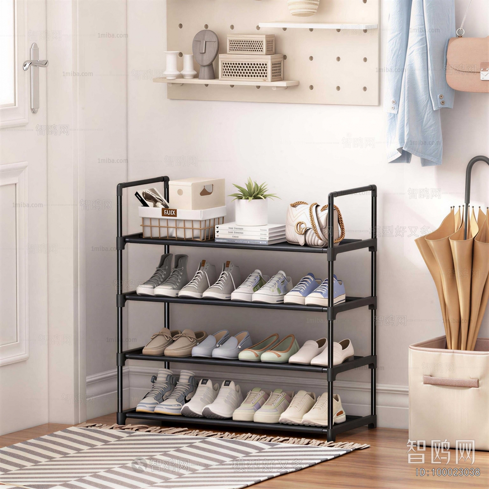 Modern Shoe Cabinet