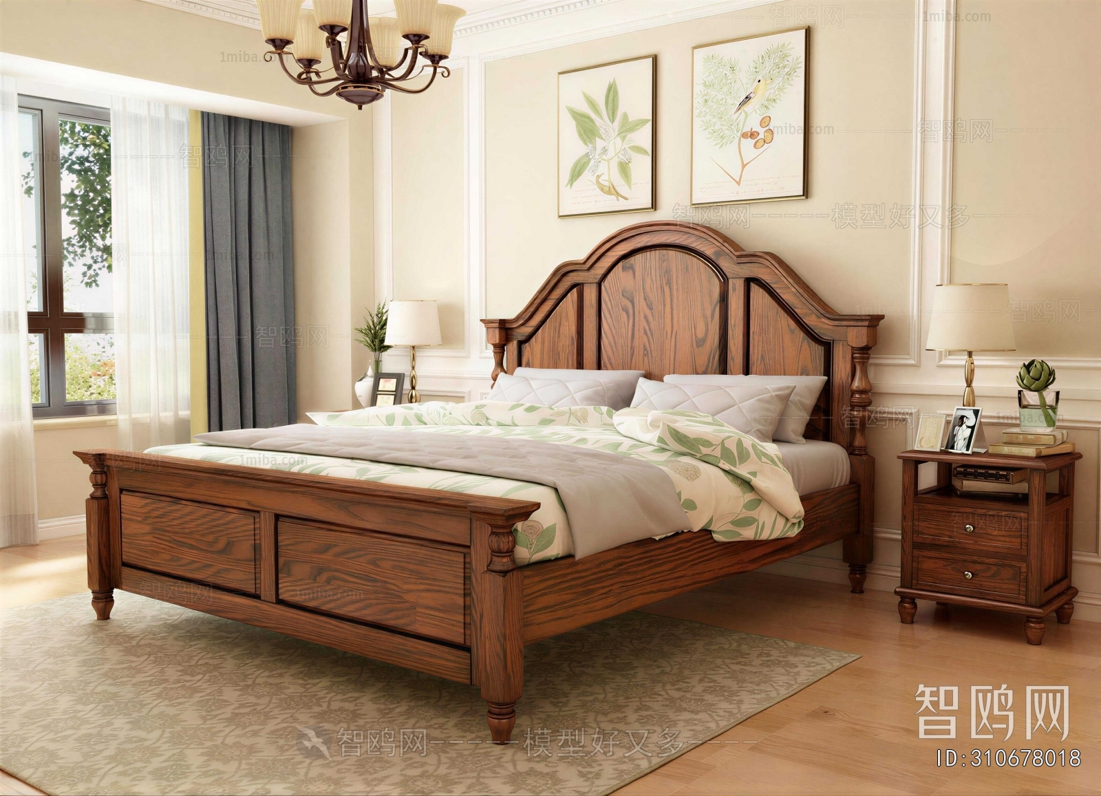 American Style Bedroom