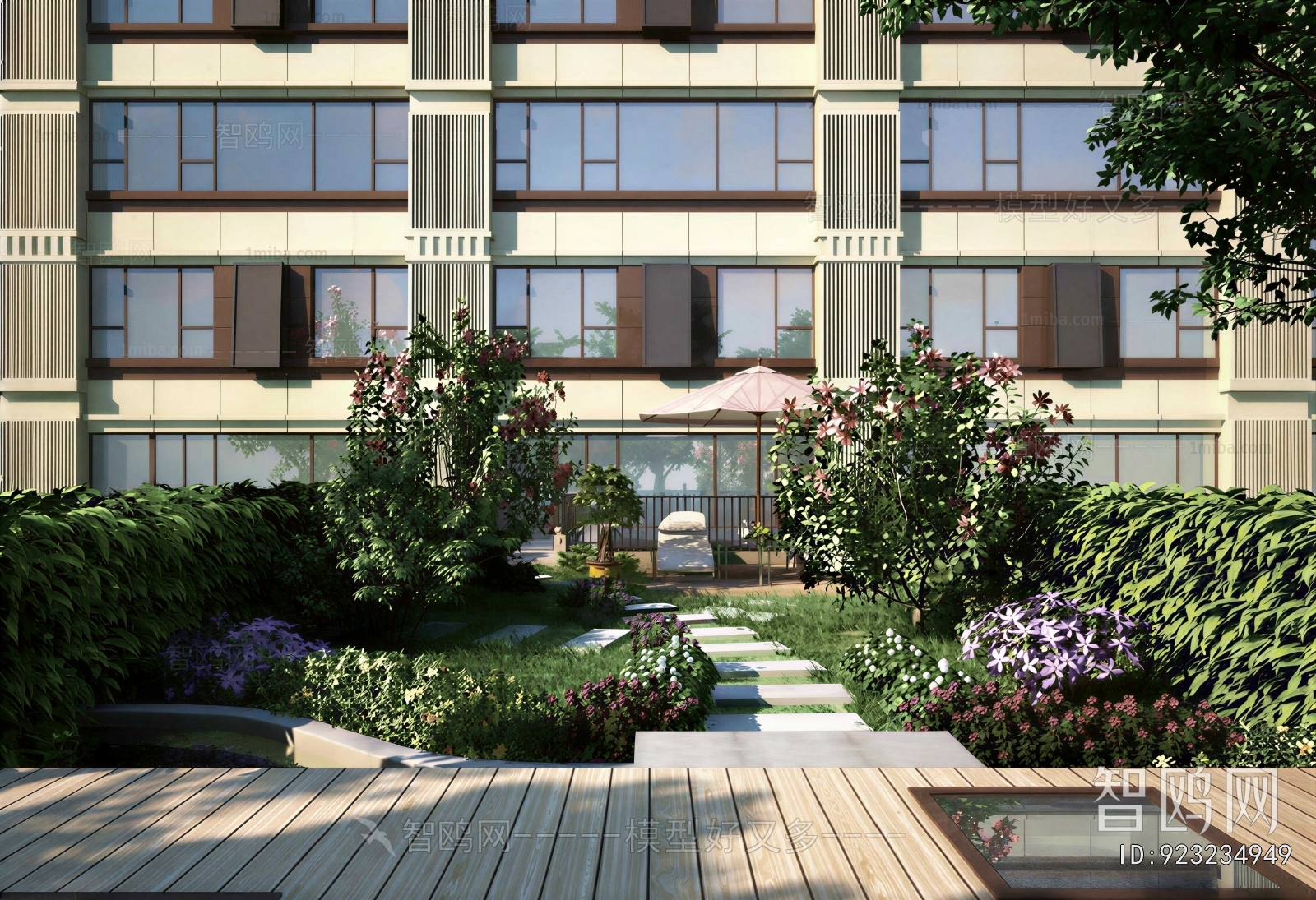New Chinese Style Courtyard/landscape