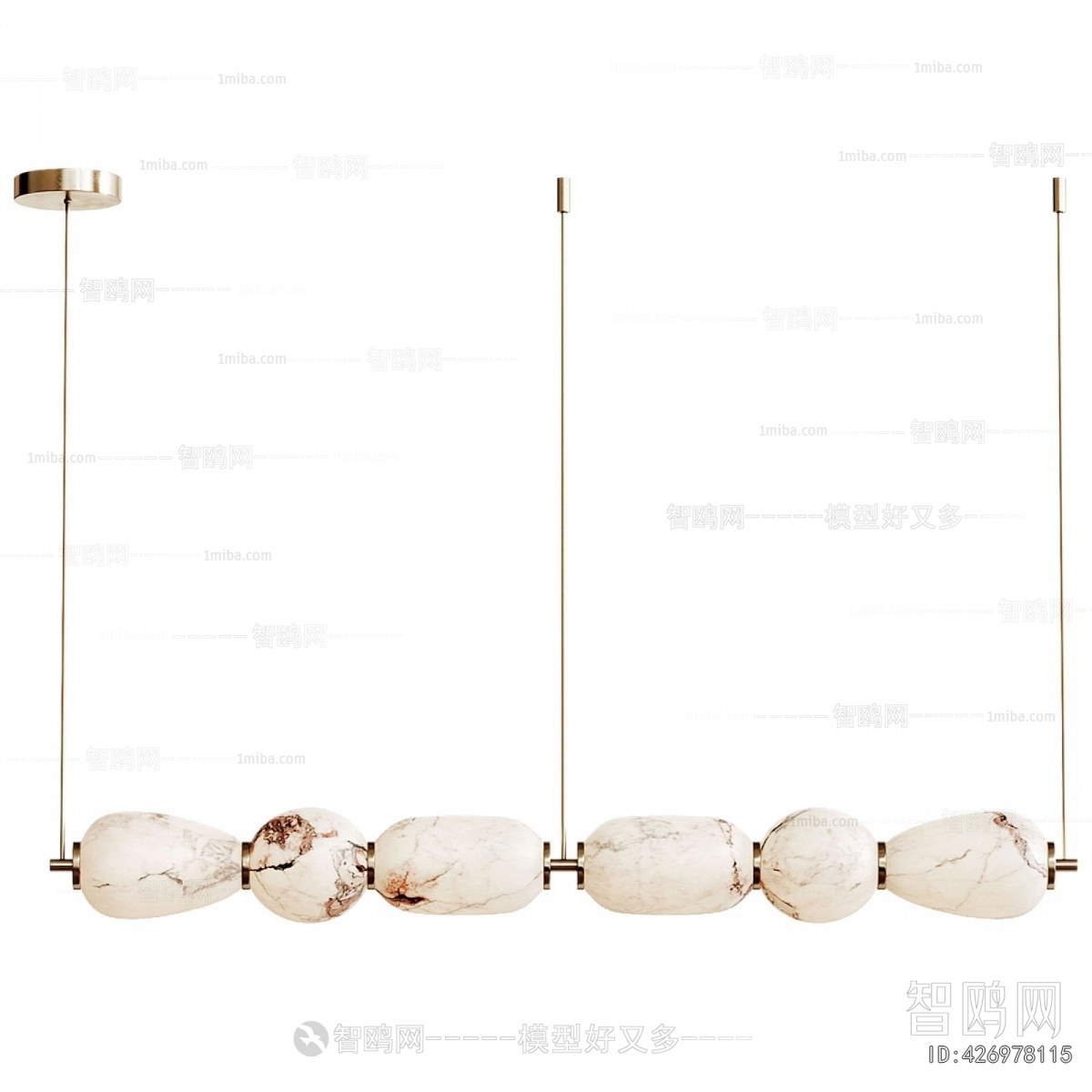 Modern Long Chandelier